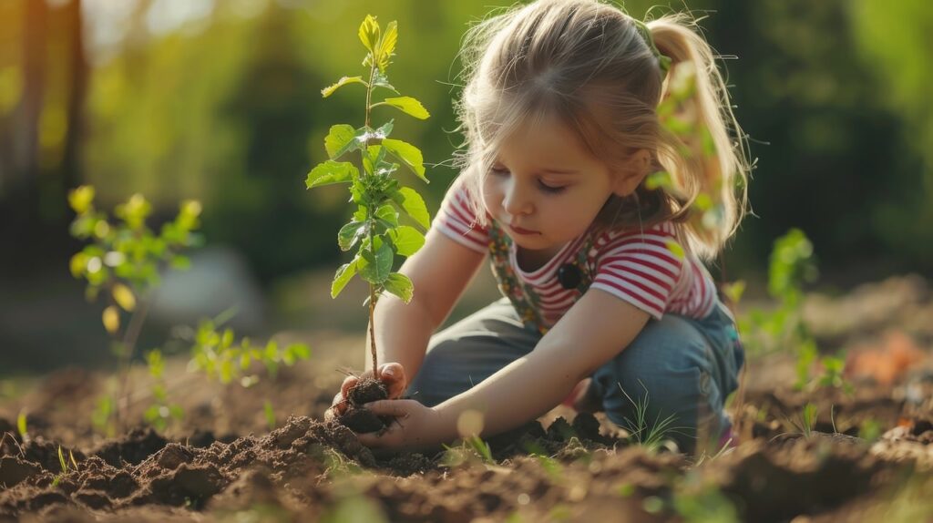 child gardening plant girl garden 8676531